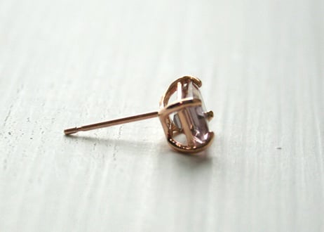 K10PG/アメトリン ピアス【HAKONIWA / 箱庭】/(PE20044P-AMT)