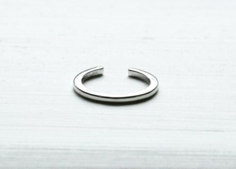 K10WG/イヤーカフ＜M＞（片耳）【HAKU / 箔】（EC20001W-M）