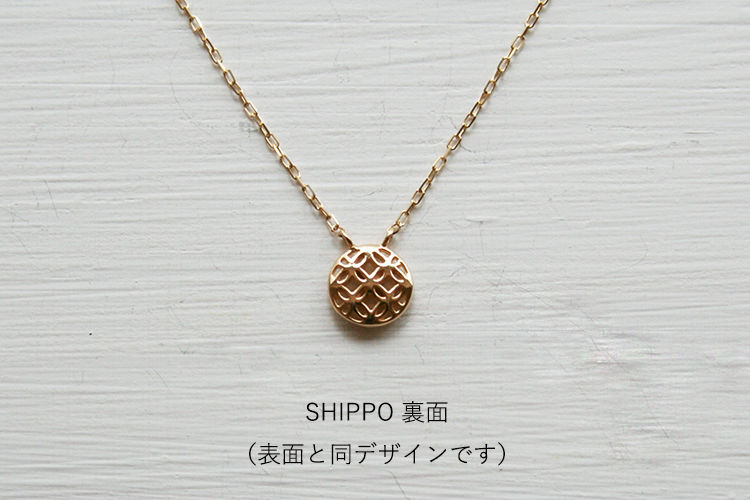K10YG/ ネックレス【SHIPPO / 七宝】/WAMON MINI GOLD (NC20