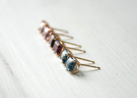 K10PG/アメトリン ピアス【HAKONIWA / 箱庭】/(PE20044P-AMT)