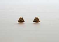 K10YG/ ピアス【FUJI / 富士】/WAMON MINI GOLD (PE20020Y)