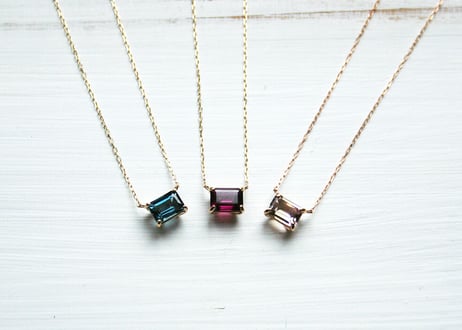 K10PG/アメトリン ネックレス【HAKONIWA / 箱庭】/(NC20044P-AMT)