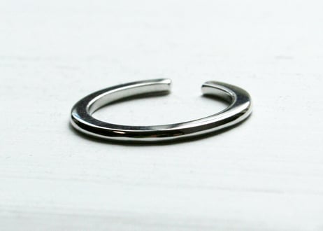 K10WG/イヤーカフ＜M＞（片耳）【HAKU / 箔】（EC20001W-M）