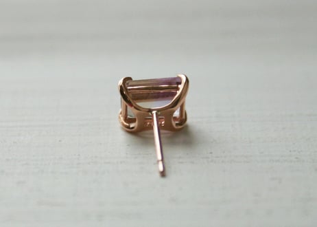 K10PG/アメトリン ピアス【HAKONIWA / 箱庭】/(PE20044P-AMT)