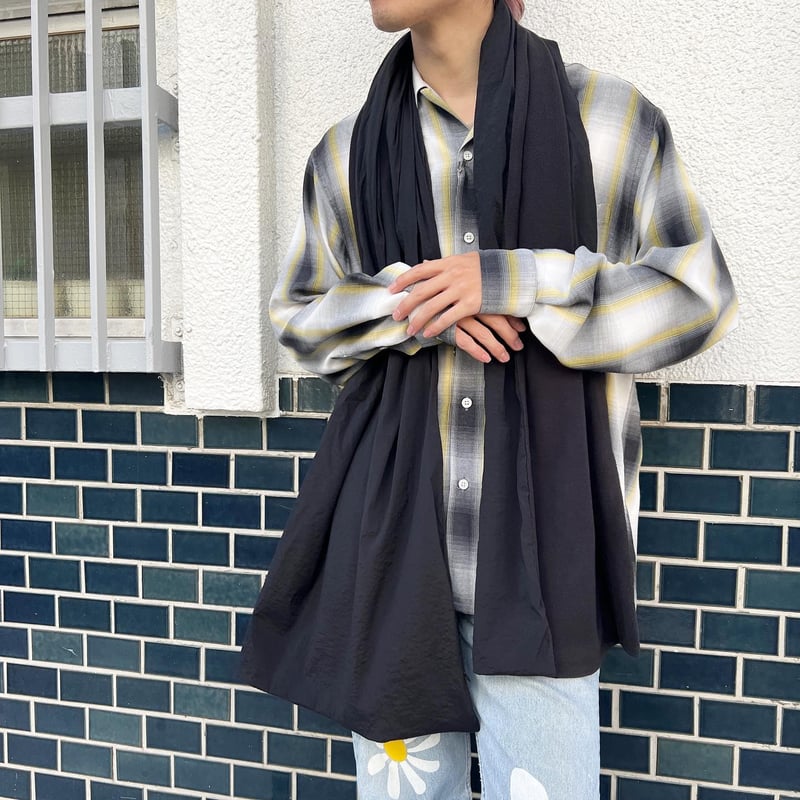 PHINGERIN / STRETCHY SCARF(black) | offshore tokyo