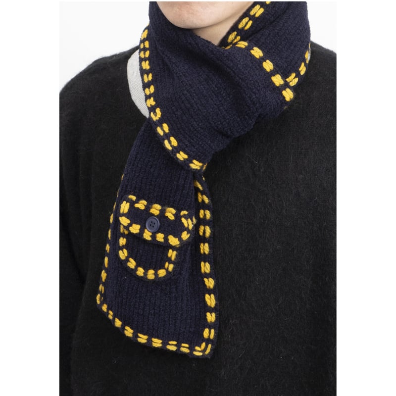 PHINGERIN /PG1 SCARF(navy ) | offshore tokyo