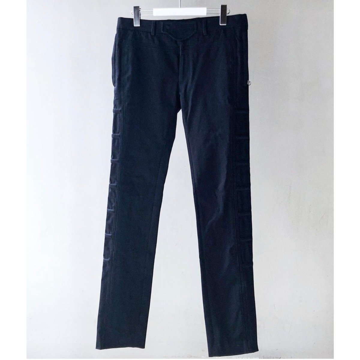 A_used2008AW Dior HOMME coating skinny pants