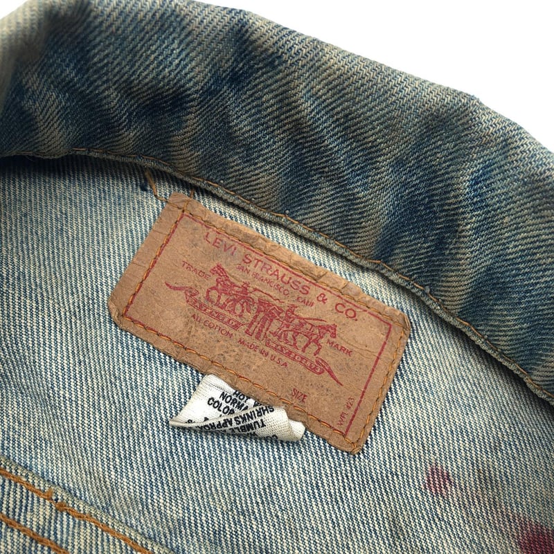 60-70's Levi's 70505 カスタム カットオフ デニム JKT.(vintag...