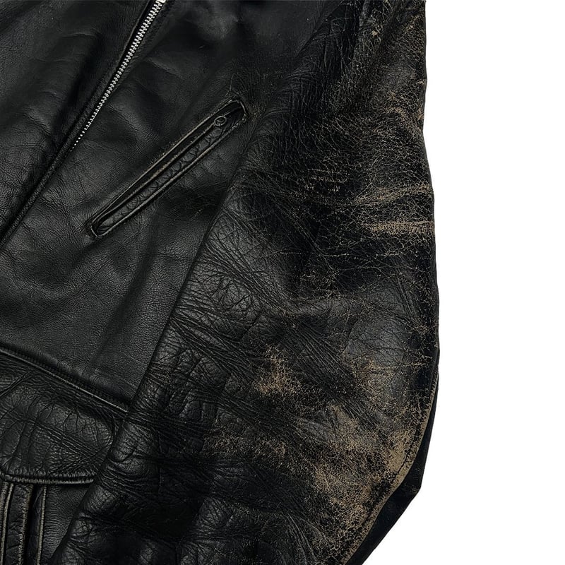 WRANGLER ハット レザー 革 デニム vintage