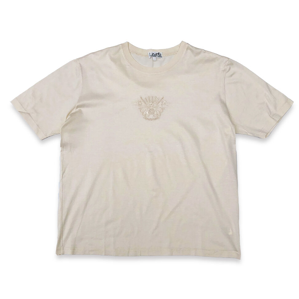 HERMES プリントTシャツ S ヴィンテージ