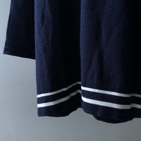 90's GIAANI VARSACE "draped neck light knit " (Hi brand hurugi)