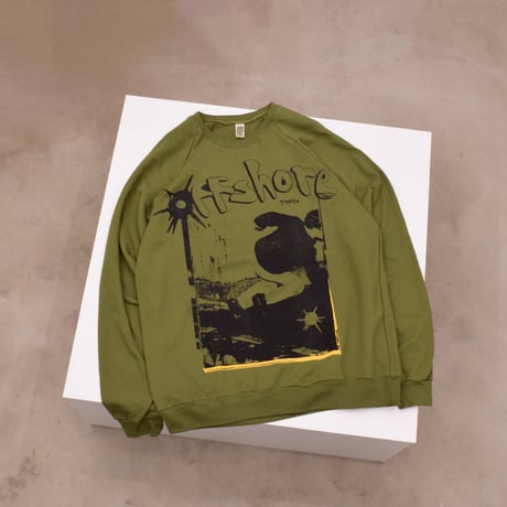 offshore Tokyo/ "Reopening Sweat Shirts" (olive)