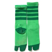 F-LAGSTUF-F "4line tabi socks"(green)