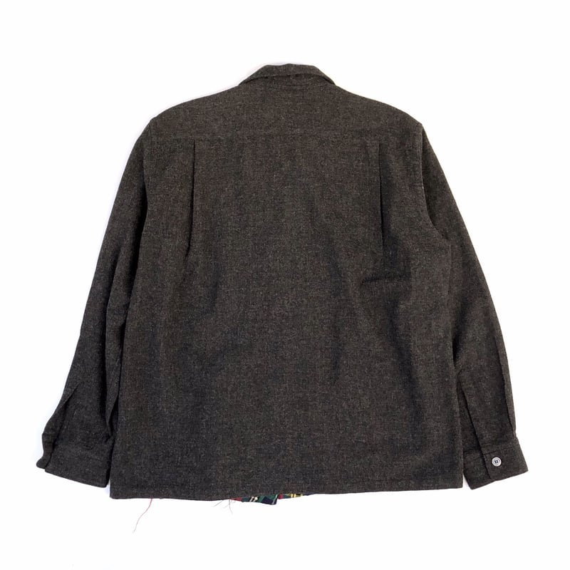 COMME des GARCONS HOMME ウールチェックシャツ (spice) | of