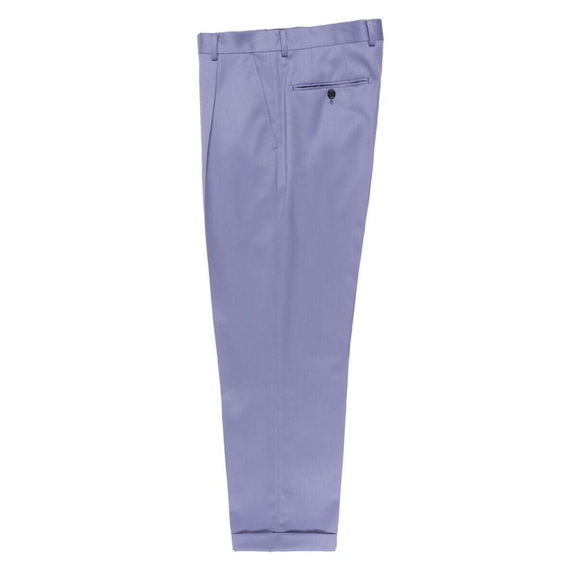 ケンさん様 ワコマリア PLAETED TROUSERS ドーメル 紫 XL. - パンツ ケンさん様 ワコマリア PLAETED TROUSERS ドーメル 紫 XL. - パンツ