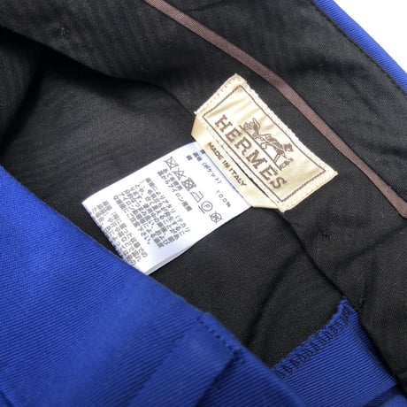 HERMES /   Cut-out Saint-Germain pants  #9 (hi brand furugi)