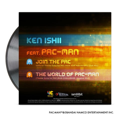 JOIN THE PAC - KEN ISHII feat. PAC-MAN [7inch EP]