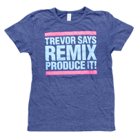 TREVOR HORN REMIX T-SHIRT (NAVY)