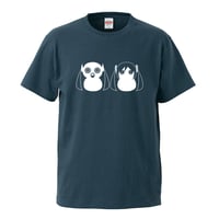 PinocchioP - 八八 -PachiPachi- T-shirt(Slate) + Sticker combo