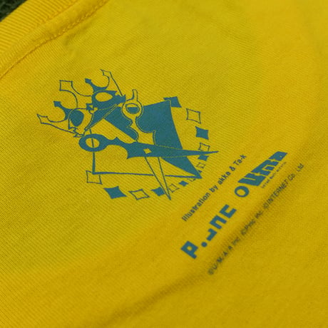 DECO*27 "MOSAIC ROLL" WOMEN'S T-SHIRT (YELLOW)