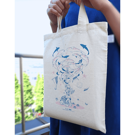 sasakure.UK "ANTI-GRAVITIES" ECO BAG