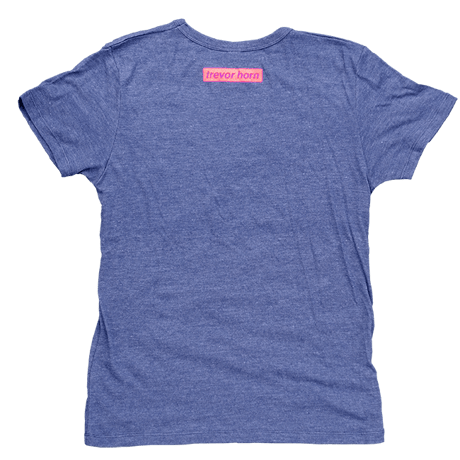 TREVOR HORN REMIX T-SHIRT (NAVY)