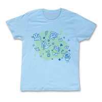 sasakure.UK - "Atama Bikkuri"  T-shirt（Sherbet blue  Men's）