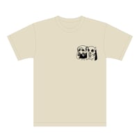 PINOCCHIOP [BUNMEI KAIKA]  T-shirt (Stone) + Sticker combo