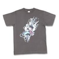 DECO*27 "MOSAIC ROLL" MEN'S T-SHIRT (CHARCOAL)