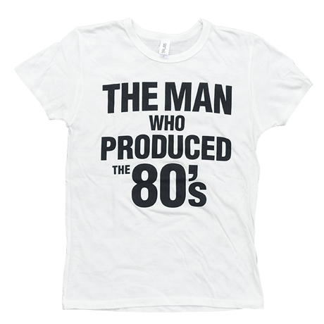 TREVOR HORN 80's T-SHIRT (WHITE)