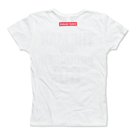 TREVOR HORN 80's T-SHIRT (WHITE)