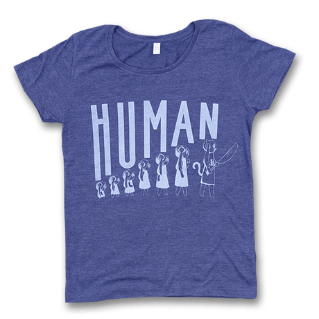 PinocchioP - PinocchioP - Tshirt for the human race（Navy / Woman's)