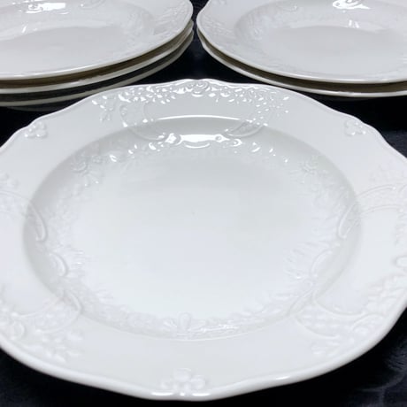 （入荷6枚）マルセイユ（20㎝）レリーフ皿