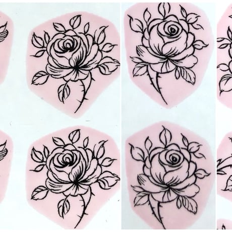 グリーンフラワー（ミニ薔薇）小サイズ8個