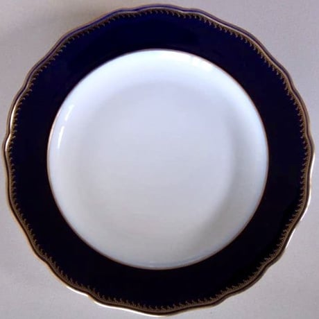 ※残1枚（入荷8枚）瑠璃金彩皿25㎝