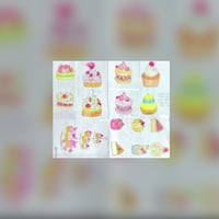 ケーキセット簡易カラーコピーー