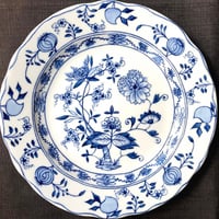限定SALE品12枚！マイセン様式ブルーオニオン転写紙シート（A3）