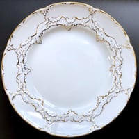 マイセン レリーフ金彩付き