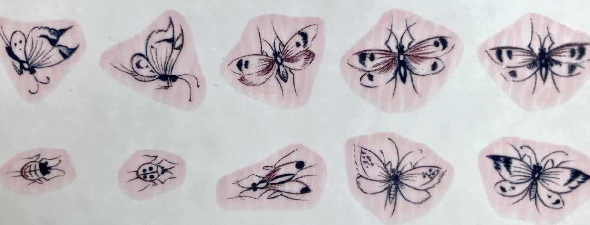 古マイセン】金彩花虫文調味料入れ 古マイセン】金彩花虫文調味料入れ