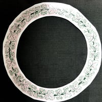 マイセン様式ワインリーフ/ケーキ皿用アウトライン転写紙