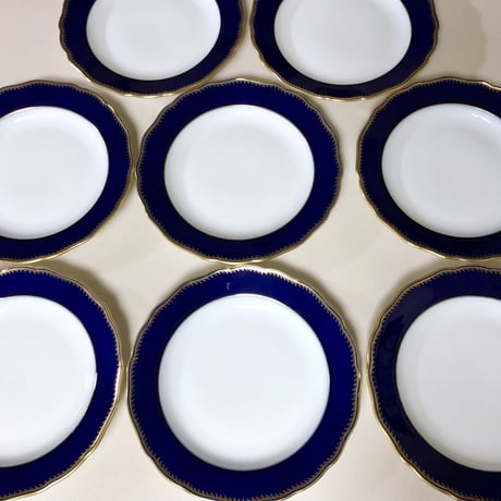 ※残1枚（入荷8枚）瑠璃金彩皿25㎝