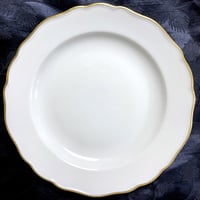 （入荷2枚）金彩付き18㎝プレート