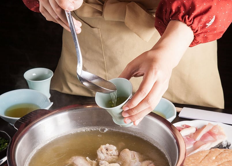 水炊きセット2〜3人前 | 博多水たき 濱田屋 水炊きセット 酢醤油