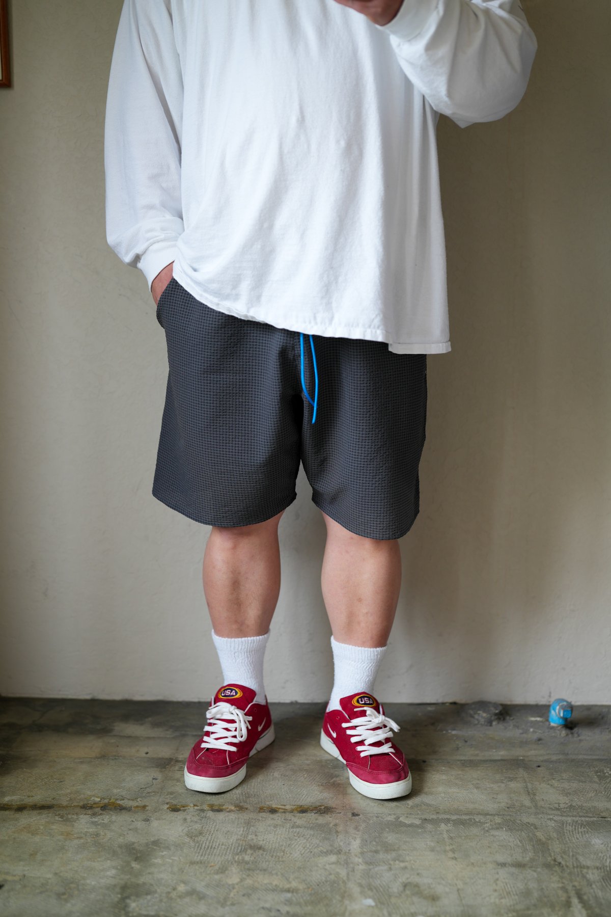 ACTIVE BAGGY SHORTS Dot Air®︎ SUCKER | UNSLACKS