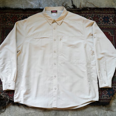 SQUEEZED DESIGN SUPPLEX NYLON ACTIVE SHIRT