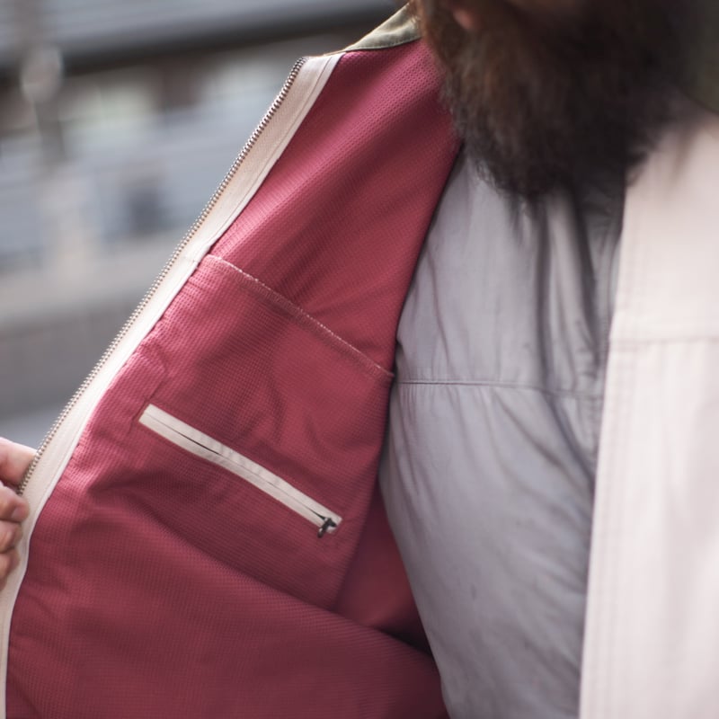 ジャケット・アウター UNSLACKS STORE SQUEEZED DESIGN ジャケット・アウター UNSLACKS squeezed design wind shirts L