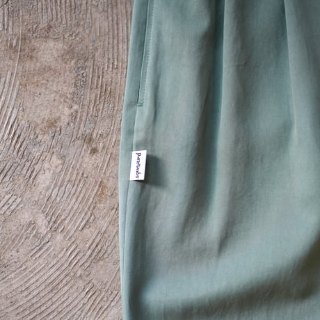 SQUEEZED DESIGN 2TUCK RAYON PANTS