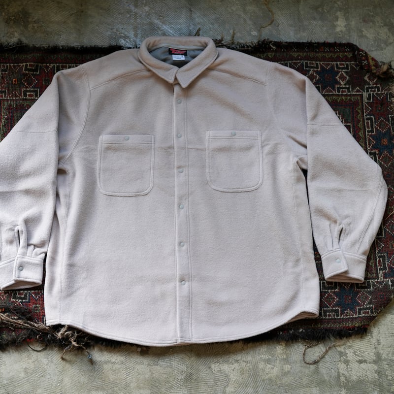 SQUEEZED DESIGN FLEECE ACTIVE SHIRT | UNSLACKS