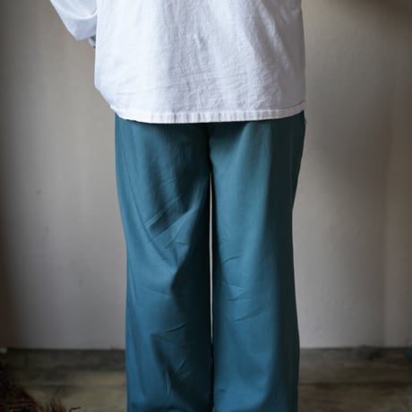 SQUEEZED DESIGN 2TUCK RAYON PANTS