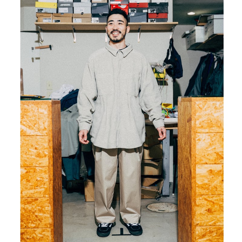 SQUEEZED DESIGN 2TUCK CHINO PANTS | UNSLACKS STORE